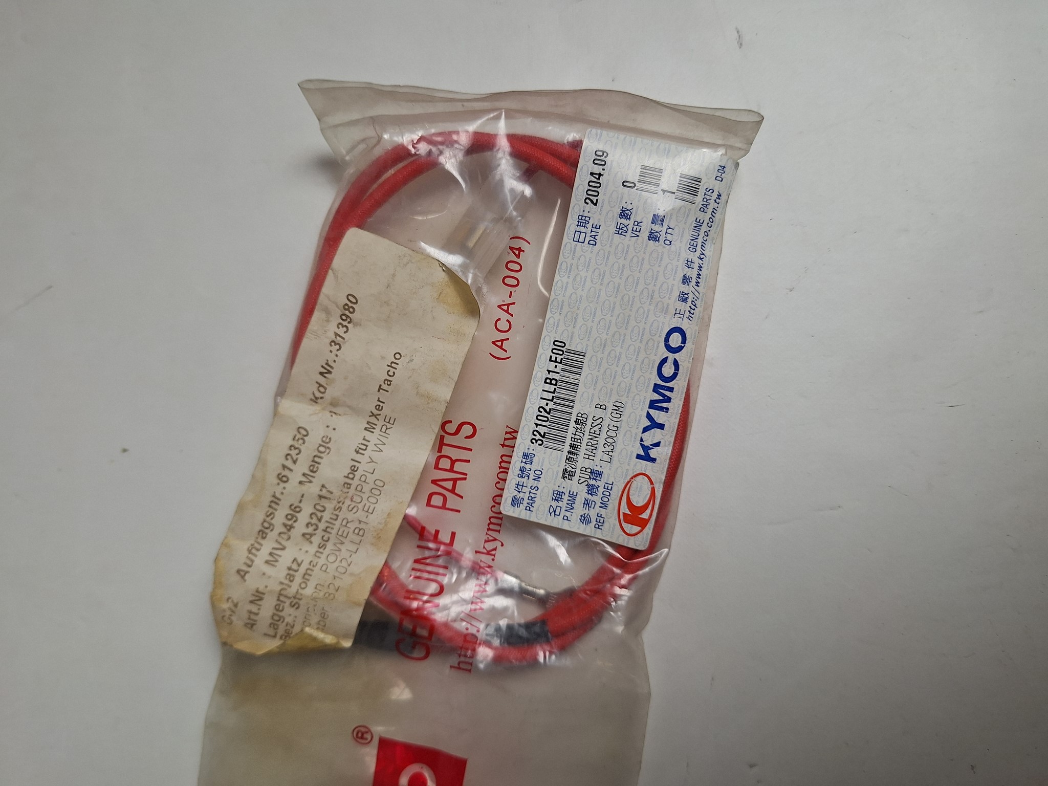 Picture of Kymco  KABELBAUM MXER TACHO  32102-LLB1-E00